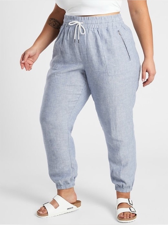 Athleta Pants - Athleta Cabo Linen Jogger
